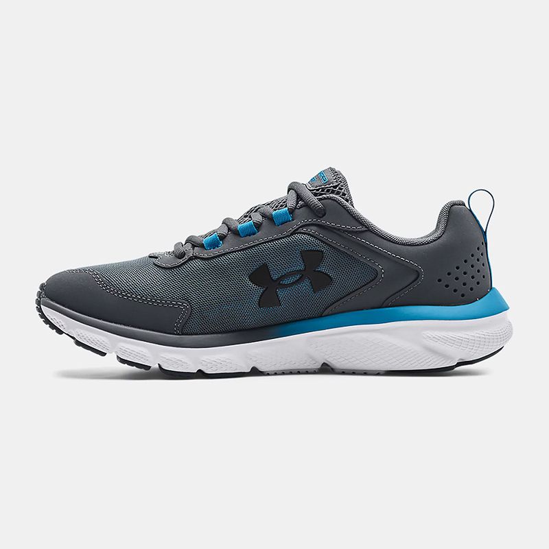 Under Armour Men's Charged Assert 9 Running Shoes Pitch Gray / Capri ...