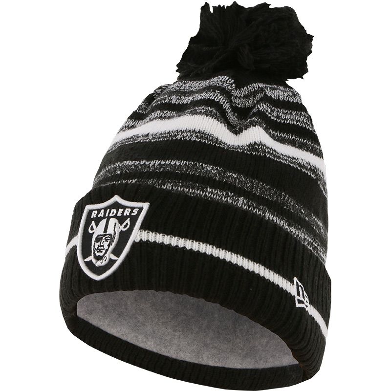 New Era Las Vegas Raiders 2023 Sideline Cuffed Knit Hat