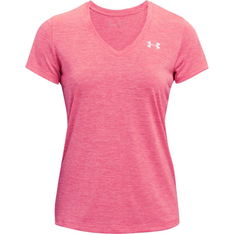 Under Armour Women's Tech™ SS V-Neck Twist T-Shirt Cerise / Pink