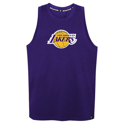 Yellow New Era NBA LA Lakers Logo T-Shirt