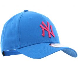 New Era 9FORTY New York Yankees Baseball Cap Blue / Pink | oneills.com - US
